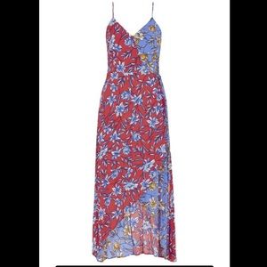 LTS floral wrap dress